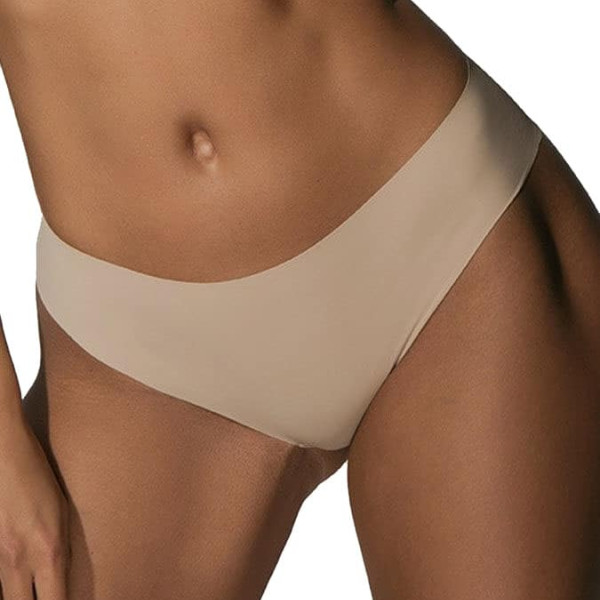 Luna Secret Sense Γυναικείο Εσώρουχο Laser Cut Brief Σλιπ Μπεζ 2106 