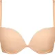 Wonderbra γυναικείο Double Push up Σουτιέν μπεζ με  Βαθύ ντεκολτέ Μπεζ W8144 A Cup Beige