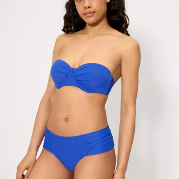 Ysabel Mora Γυναικείο Μαγιό Slip σλιπ κλασικό lycra Electric Blue Μπλέ Ρουά 83400