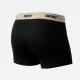 DKNY Ανδρικά Μποξεράκια με φαρδύ Λάστιχο Σετ 3Τεμ U5-61958 Μαύρα με διαφορετικά χρώματα στο λάστιχο μπέζ,γαλάζιο