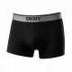 DKNY Ανδρικά Μποξεράκια με φαρδύ Λάστιχο Σετ 3Τεμ U5-61955 Μαύρα με διαφορετικά γηίνα χρώματα στο λάστιχο