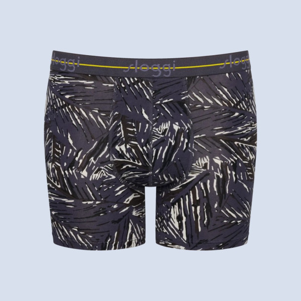 Sloggi Start Short Ανδρικό μακρύ Μπόξερ οικονομικό σετ  2 τεμ Γκρι 10206948 M032/B7