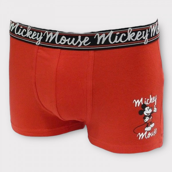 Admas Ανδρικό Μποξεράκι Hipster Boxer Κόκκινο Mickey Mouse 48016 με δώρο φανταστική μαύρη κούπα Mickey 