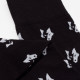 Diwari Happy Men's Socks Κάλτσα Βαμβακερή Ανδρική Μαύρο 17C-151C