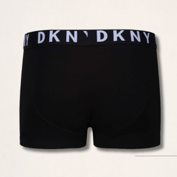 DKNY Ανδρικά Μποξεράκια MonMouth Σετ 3Τεμ Μαύρα U5-6697 Modal Cotton με φαρδύ λάστιχο 