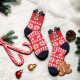 Diwari Socks New Year Ανδρικές  Κόκκινες Χριστουγεννιάτικες Κάλτσες Τάρανδος με αυτάκια Νο 42-45 19C-90C