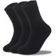 Thermal Men Sport Socks Ανδρικές Κάλτσες Ισοθερμικές Μαύρες 3τεμ PTG-04