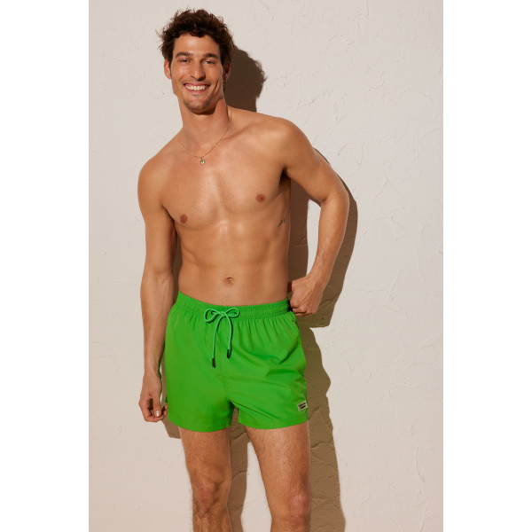 Ysabel Mora Ανδρικό Μαγιό Πράσινο Φωσφοριζέ 90161 Men's Swimwear Collection 2023
