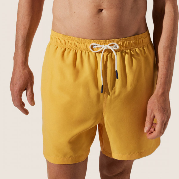 Ysabel Mora Ανδρικό Μαγιό Σόρτς Κίτρινο 90171 Men's Swimwear Summer Collection 2024