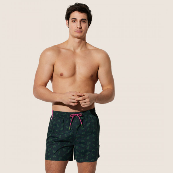 Ysabel Mora Ανδρικό Μαγιό Μακρύ Σόρτς με Σχέδιο 90204 Men's Swimwear Summer Collection 2024