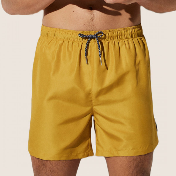Ysabel Mora Ανδρικό Μαγιό Σόρτς Κίτρινο 90271 Men's Swimwear Summer Collection 2024