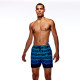 DKNY Ανδρικό Μαγιό Κοντό Σόρτς Μπλέ με Logo του Brand Men's Swimwear Summer Collection L5 6068 Mindanao