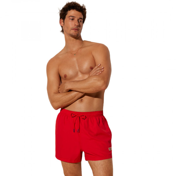 Ysabel Mora Ανδρικό Μαγιό Κόκκινο 90157 Men's Swimwear Collection 2023