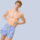 Ysabel Mora Ανδρικό Μαγιό κοντό γαλάζιο  Σόρτς με πολύχρωμες χελώνες σχέδια 90402