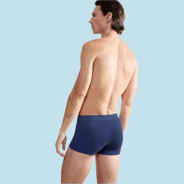 Sloggi Ever Ease Hipster Μποξεράκι Ανδρικό 2 Τεμάχια και για Μεγάλα Μεγέθη Μπλέ  10222379-6312