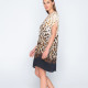 Luna Γυναικείο Καφτάνι για την θάλασσα Beachwear One Size S-XL Animal Print 93924 Sierra