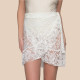 Milena by Paris Γυναικείο Pareo Lace Φούστα Εκρού 040253 Ivory