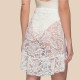 Milena by Paris Γυναικείο Pareo Lace Φούστα Εκρού 040253 Ivory