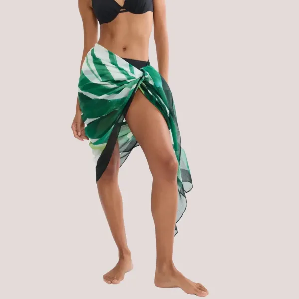 Triumph Γυναικείο Παρεό Beach My wear Multicolour 10222188-0031/31 One size Αποχρώσεις του Πράσινου