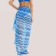 Triumph Γυναικείο Παρεό Beach My wear Multicolour 10222188-M007/B5 One size Αποχρώσεις του Μπλέ 
