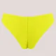 Chlamys Varia Γυναικείο κίτρινο Bottom σλιπ brazil V lurex DK2610-TC03.Yellow