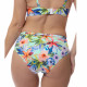 Dorina Γυναικείο Μαγιό Σλιπ Ψηλόμεσο Shaping Bikini Σλίπ Floral διάφορα φανταστικά χρώματα D000542MI010-WH0016 Balabio Island