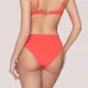 Luna Γυναικείο Bottom slip ψηλόμεσο μαγιό AURA   Summer Collection 94885 Coral Κοραλί