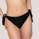 Luna Γυναικείο Μαγιό Σλιπ δετό Fresh summer collection Μαύρο Black 94906