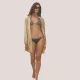 Luna Γυναικείο Μαγιό Slip Brazil leopard animal print Summer Collection SAFARI 94806