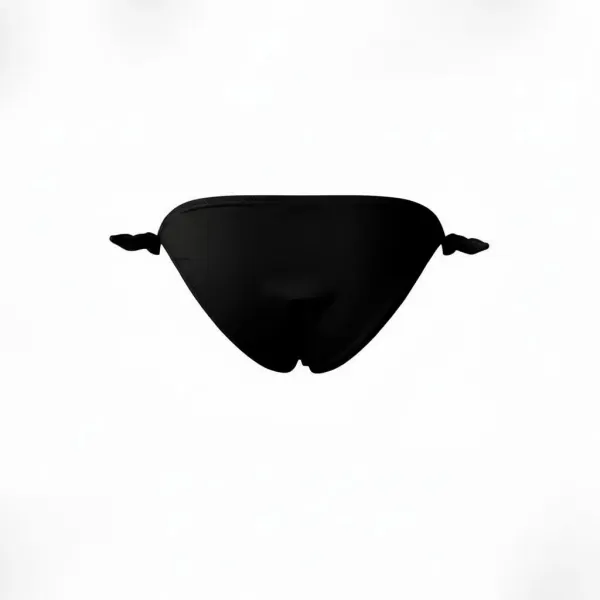 Modern Ocean Γυναικείο Slip μαγιό δετό  plus sizes 934-1.BLACK Mix & Match