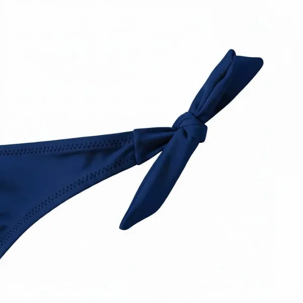 Modern Ocean Γυναικείο Slip μαγιό δετό  plus sizes 934-1.ROYAL BLUE Mix & Match