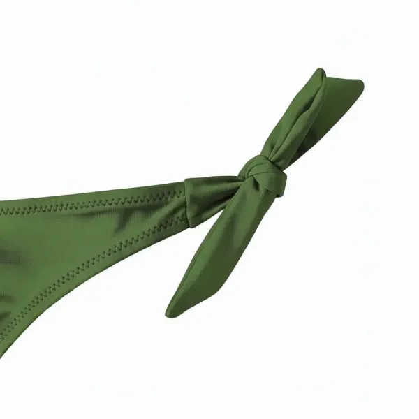 Modern Ocean Γυναικείο Slip μαγιό δετό  plus sizes 934-1.GREEN Mix & Match