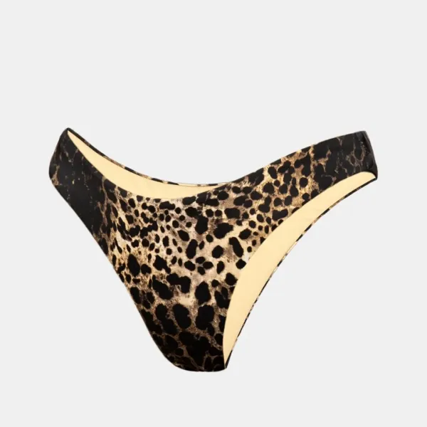 Rock Club Γυναικείο Μαγιό V Brazil animal print leopard  BP3429  Animal