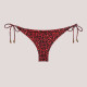 Triumph Γυναικείο Slip brazil bottom μαγιό με animal print τύπωμα σε αποχρωσεις του έντονου πορτοκαλί δετό  10226466.0033/33