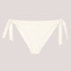 Triumph Γυναικείο μαγιό δετό σλιπ με ρυθμιζόμενα πλαινά λευκό ανάγλυφο Summer Dune TAI 10226481.3799/1K