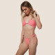 Ysabel Mora Γυναικείο Brazil Μαγιό δετό Ροζ Summer Collection 82414 Pink Mix & Match