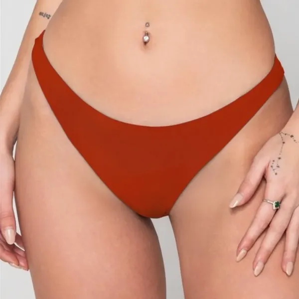 Luna Γυναικείο Bottom String μαγιό Blue Sense mix & match Summer Collection 92069 Κόκκινο Red