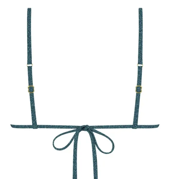  Chlamys Varia Γυναικείο γαλάζιο Bikini Top Τριγωνάκι lurex με αφαιρούμενη επένδυση DY2601-TC04.LIGHT BLUE