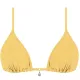 Chlamys Varia Γυναικείο κίτρινο Bikini Top Τριγωνάκι lurex με αφαιρούμενη επένδυση DY2601-TC03.YELLOW