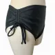 Modern Ocean Γυναικείο Slip μαγιό ψηλόμεσο με κορδόνια plus sizes 957-1.BLACK Mix & Match
