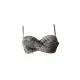 Modern Ocean Γυναικείο Set Bikini Animal print ιριδίζον Strapless με ενίσχυση τιράντες & φαρδύ σλιπ C-6395 