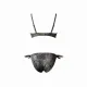 Modern Ocean Γυναικείο Set Bikini Animal print ιριδίζον Strapless με ενίσχυση τιράντες & φαρδύ σλιπ C-6395 