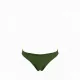 Modern Ocean Γυναικείο Set Bikini strapless με αποσπώμενες τιράντες ρυθμιζόμενες ,μονόχρωμο,με ενίσχυση , βαθύ V σχέδιο & σλιπ με κανονικό κόψιμο 5130 Green