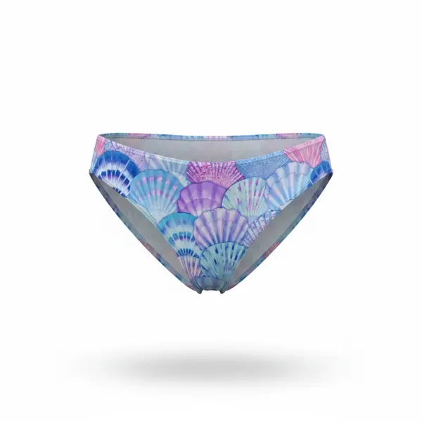 Modern Ocean Γυναικείο Set Bikini triangle με αποσπώμενη ενίσχυση και κανονικό σλιπ bottom σε αποχρώσεις του μώβ 1632 purple