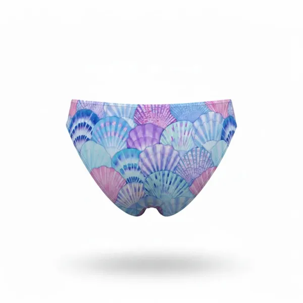 Modern Ocean Γυναικείο Set Bikini triangle με αποσπώμενη ενίσχυση και κανονικό σλιπ bottom σε αποχρώσεις του μώβ 1632 purple