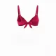 Modern Ocean Γυναικείο Set Bikini Plus sizes φούξια με ελαφρυά ενίσχυση ρυθμιζόμενες τιράντες & φαρδύ ψηλόμεσο σλιπ 1211 fuchsia