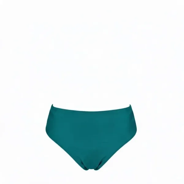 Modern Ocean Γυναικείο Set Bikini Plus sizes τυρκουάζ με ελαφρυά ενίσχυση ρυθμιζόμενες τιράντες & φαρδύ ψηλόμεσο σλιπ 1211 turqoise