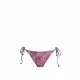 Modern Ocean Γυναικείο Set Bikini Τριγωνάκι ανάγλυφο φούξια δετό σλιπ brazil C-6319 fuchsia