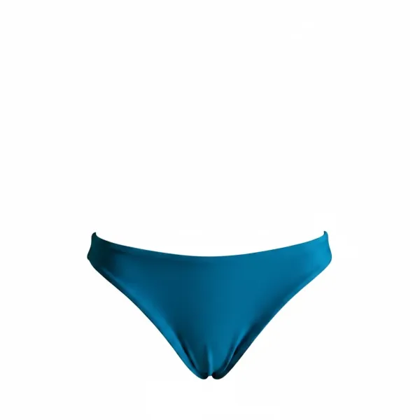 MYA  Γυναικείο Set Bikini Τριγωνάκι με ανάγλυφη textured δαντέλα στο επάνω μέρος σε πετρόλ χρώμα και δετό σλιπ brazil petrol MP5236 