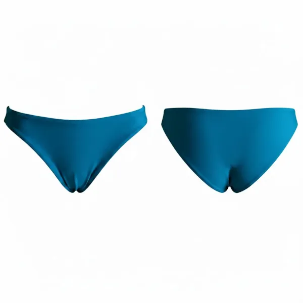 MYA  Γυναικείο Set Bikini Τριγωνάκι με ανάγλυφη textured δαντέλα στο επάνω μέρος σε πετρόλ χρώμα και δετό σλιπ brazil petrol MP5236 